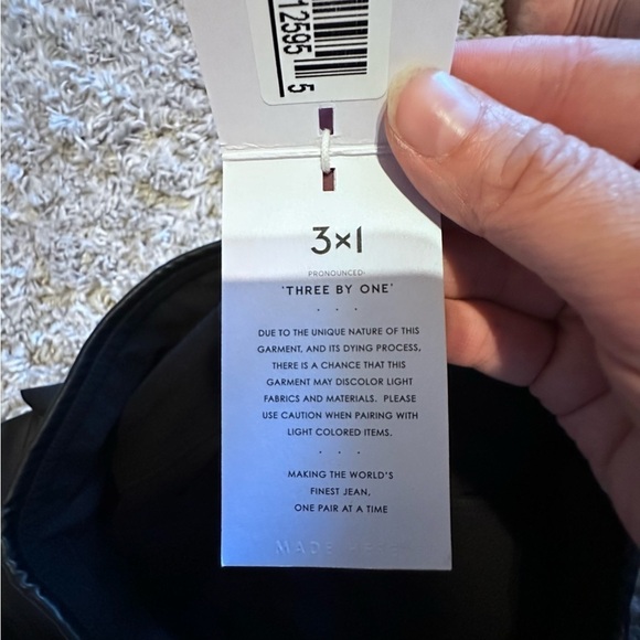 3 x 1 Coco Vegan Leather Legging Black Size Large - Picture 4 of 16